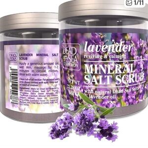 Lavender Mineral Salt Scrub